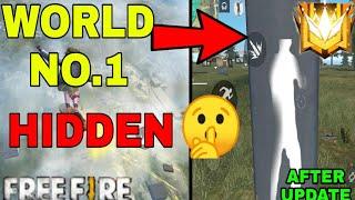 WORLD NO.1 HIDDEN PLACE IN FREE FIRE || FREE FIRE UNKNOWN HIDDEN PLACE 