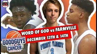 Word of God vs Farmville Central SATURDAY 12/14 at 8pm!! 2019 Good Guys vs Cancer Official Promo!!