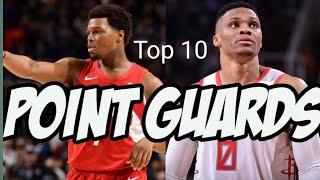 Top 10 Point Guards 2020-21 Season!