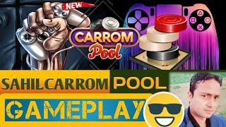 SAHIL CARROM POOL || GAMEPLAY || SINGAPORE PLAZA #sahilcarrompool, #miniclip #carrompool, #sahil,