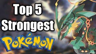 Top 5 strongest pokemon  of all time. Explained in hindi. By Toon Clash.