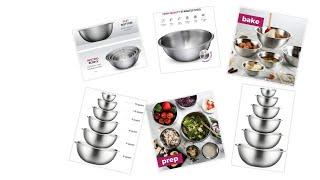 Premium Stainless Steel Mixing Bowls Top 10 Kitchen Gadgets that can Change your way of Working!!