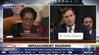 WHAT WAS THE FAVOR? Rep. Sheila Jackson Lee (D-TX) questions Ukraine call transcript