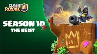 SEASON 10 OUT NOW - The Heist - Lots of Gold, a New Card and a Magic Archer emote! 