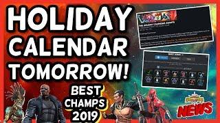 Best Champs of 2019!, Winter Calendar Teased & Marvel Realm is Not The End of The Contest [MCN]