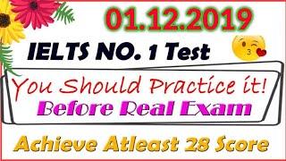 01.01.2019 ielts listening practice test, #theieltslisteningpracticetest,