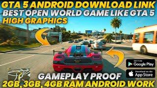 Best Open World Game Like GTA 5 | gta 5 android gameplay proof | open world game like gta android