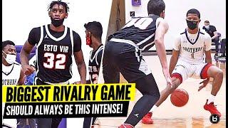 TOP DEFENDER MEET FASTEST POINT GUARD! BIGGEST RIVALRY GAME WAS A DOG FIGHT! CBC VS CHAMINADE PT. 1