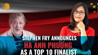 Stephen Fry Announces Hà Ánh Phượng As A Top 10 Finalist For The Global Teacher Prize 2020