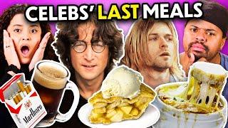 Trying Celebrities' Last Meals! (Elvis Presley, Princess Diana, Marilyn Monroe)