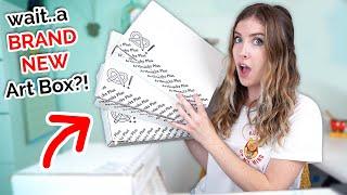 The BEST Art Box EVER?! Opening a BRAND NEW Mystery Box..