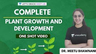 Complete Plant Growth and Development in One Shot | NEET Biology | NEET UG | Dr. Meetu Bhawnani