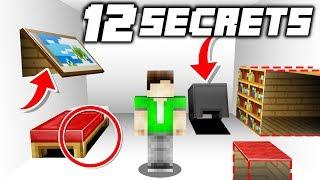 12 Secret Rooms in ONE Minecraft House!