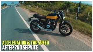 Honda CB350 RS Top Speed | Acceleration Test After 2nd Service