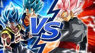 WHO IS THE BEST UNIT IN DOKKAN? LR BLUE VEGITO & GOGETA OR LR ROSE GOKU BLACK? (DBZ: Dokkan Battle)