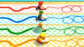 Mario Party The Top 100 - Minigames Mario vs Rosalina vs Luigi vs Wario (Master CPU)