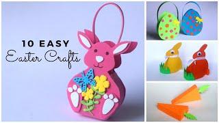10 Easy Easter Craft Ideas to Make at Home | Easter Crafts for Kids