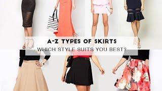 Top 10 styles of SKIRTS that should be in every girl's wardrobe || BRANYTEDDY