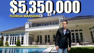 Inside a $5 Million Dollar Waterfront Mega Mansion | Luxury House Tour | Peter J Ancona-Vlog# 41