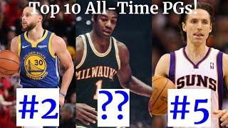 Ranking the Top 10 Point Guards of All-Time