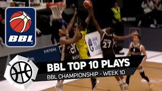 Duke Shelton blocks the huge dunk attempt! BBL Top 10 Plays  - Week 10