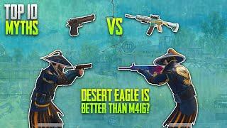 Desert Eagle Is Better Than M416? • Top 10 Myths • Pubg Myths #6