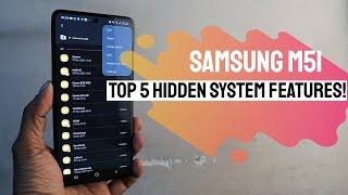 Samsung M51 Top 5 Hidden System Features | Samsung M51/ M31s