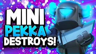 MINI PEKKA DECK that's TAKING OVER Ladder! 