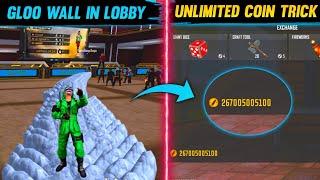 Unlimited Gloo Wall In Lobby Trick Free Fire | Training Mode Bug | Free Fire Tricks | FF Bug