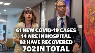 Coronavirus: 61 new cases, 14 are in hospital, 82 have recovered, 702 in total | nzherald.co.nz