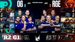 Origen vs Rogue - Game 1 | Round 2 PlayOffs S10 LEC Spring 2020 | OG vs RGE G1