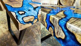 TOP 10 INCREDIBLE AND BEST DIY Ideas river table from Epoxy Resin - Resin ART