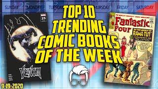 Top 10 Hottest Trending Comic Books of the Week // ft. Russ of MillGeekComics