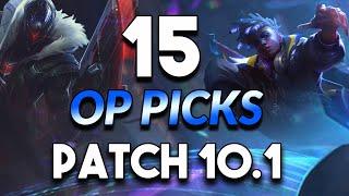 15 Best Champs To Abuse For Freelo Patch 10.1 Season 10 | Strongest Champions To Carry Ranked 10.1