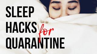 TOP 10 tips to getting a better night’s sleep during self-quarantine