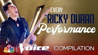 The Best Performances of Rocker Ricky Duran - The Voice 2019