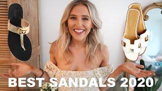 10 BEST DESIGNER SANDALS FOR 2020 | BEST WOMEN'S SHOES | GUCCI, YSL,CHANEL,HERMES,VALENTINO, ZARA