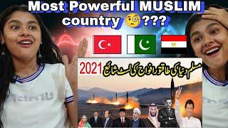 Top Ten Most Powerful Muslim Country in the World | Indian Reaction on Pakistan