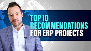 Top 10 Recommendations for ERP / HCM / SCM Implementations in the 2020s