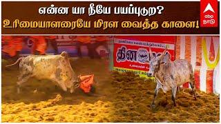 Alanganallur Jallikattu 2022 | என்ன யா நீயே பயப்புடுற? உரிமையாளரையே மிரள வைத்த காளை! Madurai