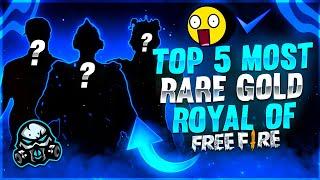 TOP 5 MOST RARE GOLD ROYALE'S 