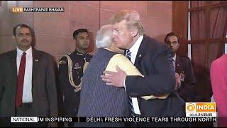 US President Trump, wife Melania leave from Rashtrapati Bhawan, PM Modi bids goodbye