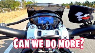 Street Triple RS Top Speed with SC-Project in India | PURE Triumph SOUND