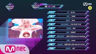 What are the TOP10 Songs in 1st week of September? M COUNTDOWN 200903 EP.680