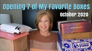 Opening 7 of My Favorite Boxes | October 2020