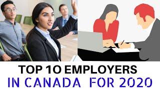 Top 10 Employers In Canada For 2020