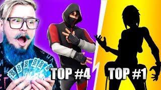 TOP 10 ITENS MAIS CAROS DE FORTNITE