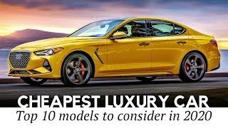 10 Cheapest Luxury Cars that Offer Premium Features While Being Affordably Priced from $23,000