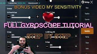 gyroscope tutorial+top tips on recoil control and bonus video PUBG MOBILE