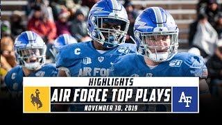 Air Force Football Top Plays vs. Wyoming (2019) | Stadium